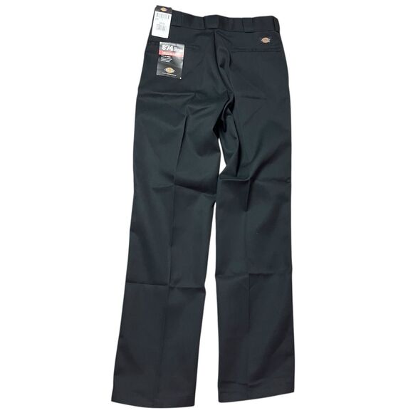 Dickies Original Work Pants 32x34 Black 874 Original Fit Wrinkle Resistant - Picture 1 of 10